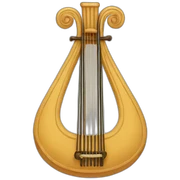 Lyre sticker