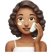 skin care girl sticker