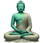Buddha sticker