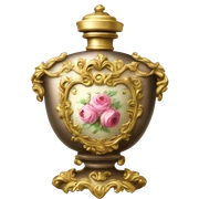 Rococo perfume sticker