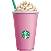 pink starbucks  sticker