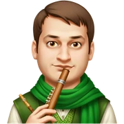 Celtic Piper sticker
