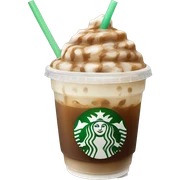 Starbucks iced coffee sticker