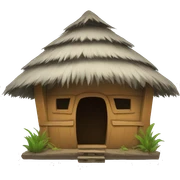 Hut sticker