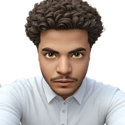 male portrait in white shirt sticker