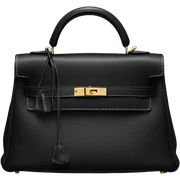 Hermes Kelly black sticker