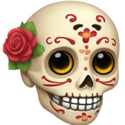 Calavera  enamorada  sticker
