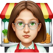 Street Food Vendor sticker