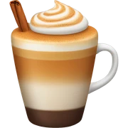Cinnamon pumpkin latte sticker