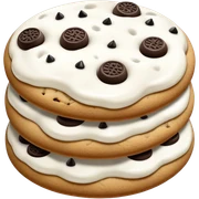 cookies'n cream sticker