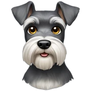 miniature schnauzer sticker