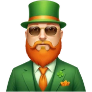 Classy Irish sticker