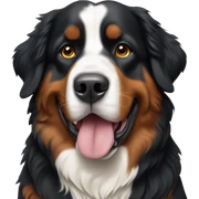 bernese mountain dog sticker