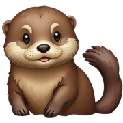 Otter sticker