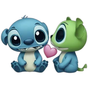 Stich love sticker