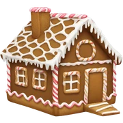 gingerbread house  sticker