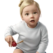 blonde girl portrait realism sticker