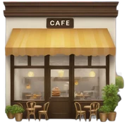 Cafe sticker