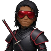 Shadow Samurai sticker