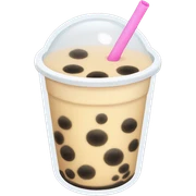 Bubble tea sticker