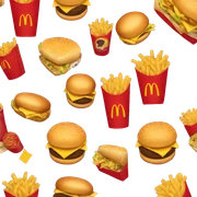 Mcdonalds sticker