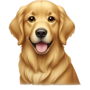 Golden retriever  sticker