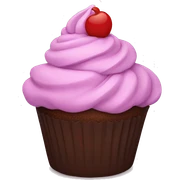 Cupcake sticker