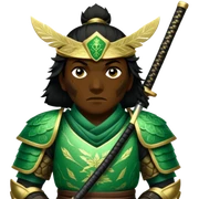 Emerald Samurai sticker