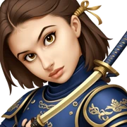 Samurai Strategist sticker