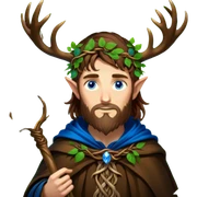 Forest Wizard sticker