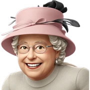 happy girl in stylish hat sticker