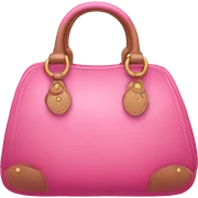 Pink purse sticker