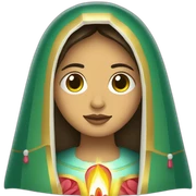 Virgen de Guadalupe sticker