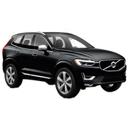Black Volvo xc60 2024 sticker