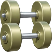 Pale olive Beige weights sticker