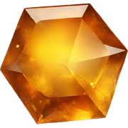 amber gem sticker