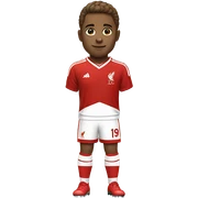 Liverpool footballer sticker