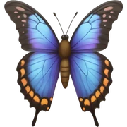 Butterfly sticker