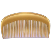 hair comb sticker
