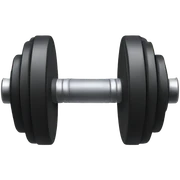 Dumbbell sticker