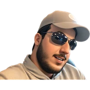 cool dude in baseball cap sticker