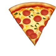 Pizza box logo named "Texas pizza" and the box open sticker