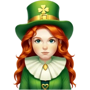 Celebratory Leprechaun sticker