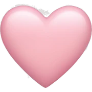 Light Pink heart sticker