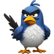 angry birds sticker