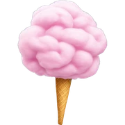 Cotton candy sticker
