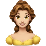 Princess belle  sticker