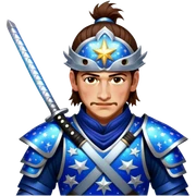 Celestial Samurai sticker