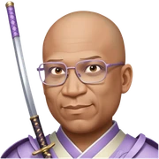 Gentle Samurai sticker