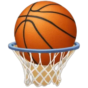 Basket ball sticker